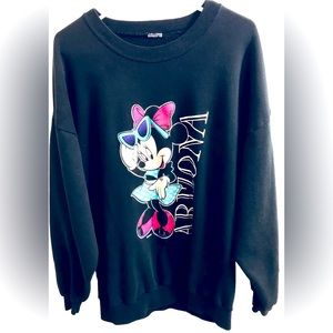 VINTAGE DISNEY 90S XL MINNIE MOUSE ARIZONA GRAPHIC PRINT SWEATSHIRT